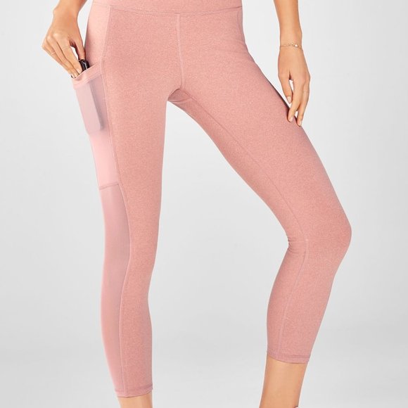 FABLETICS NWT PINK/NUDE HIGH RISE LEGGINGS!! - Picture 11 of 13
